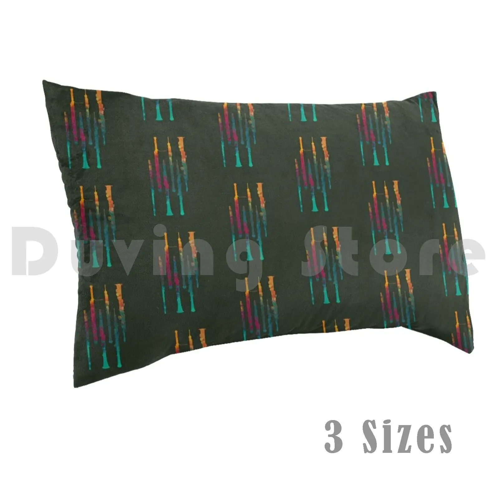 

Sound Of Angels pillow Case 20 * 30 Inch Sax Flute Oboe Clarinet Sound