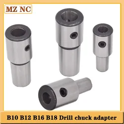 B16 B10 B12 B18 drill chuck arbor adapter motor shaft connecting rod with inner hole 8mm 9mm 10mm 11 12 13mm 14 15 16 18 19 20mm