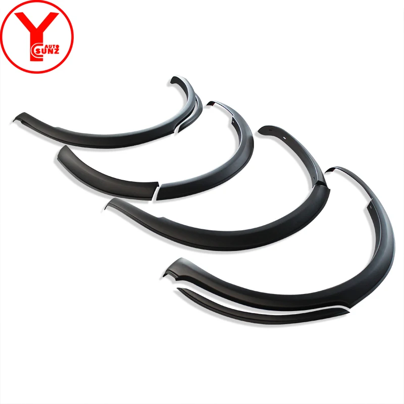 8PCS For Nissan Terra 2018 2019 2020 2021 Accessories Car Mudguard Mud Guard Flexible Fender Flares Wheel Arches Mudguard YCSUNZ