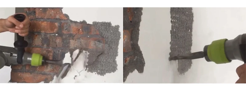 3 Kinds Of Shank Electric Pick Power Tool Electric Hammer YG8C Alloy Chisel Drill Bits for Chiseling Concrete Wall Crank Impact