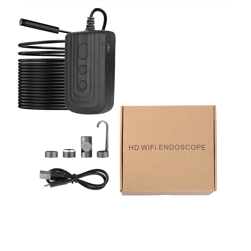 2MP 1080p 5.5mm 3x Zoom  Wireless WIFI Endoscope Inspection CMOS Borescope Handheld Digital Microscope Camera Otoscope