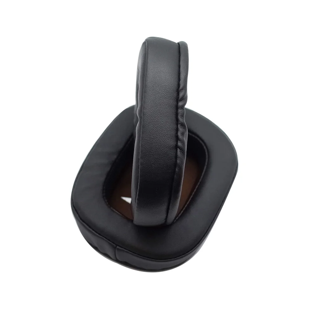 Parti di riparazione di ricambio cuscinetti auricolari in spugna per cuffie Xiberia K10 cuscini in pelle marrone PU