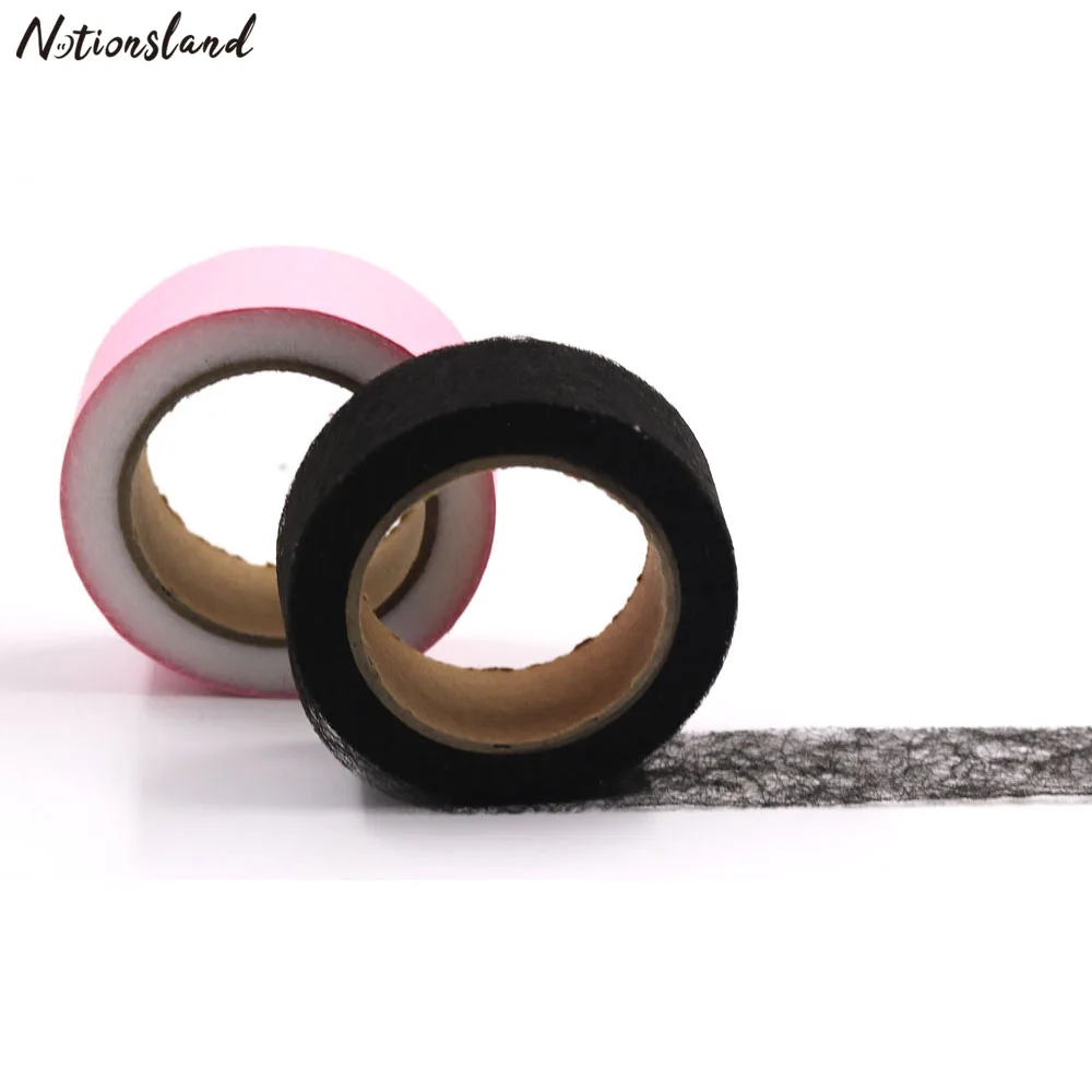 

50/200Roll Double Side Fusing Tape Fusible Iron-on Hemming Tape Sewing Turn Up Hem Non-woven Fabric Liner Garment Accessories