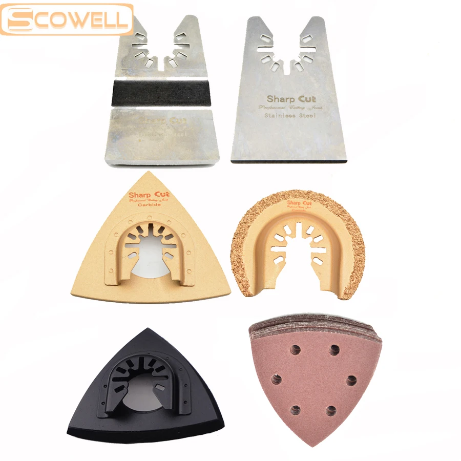 Multimaster Power Tools Saw Blades, Oscillating Plunge, Blade Kits, Multi Tool, Renovator Machine, Trimmer, 50%