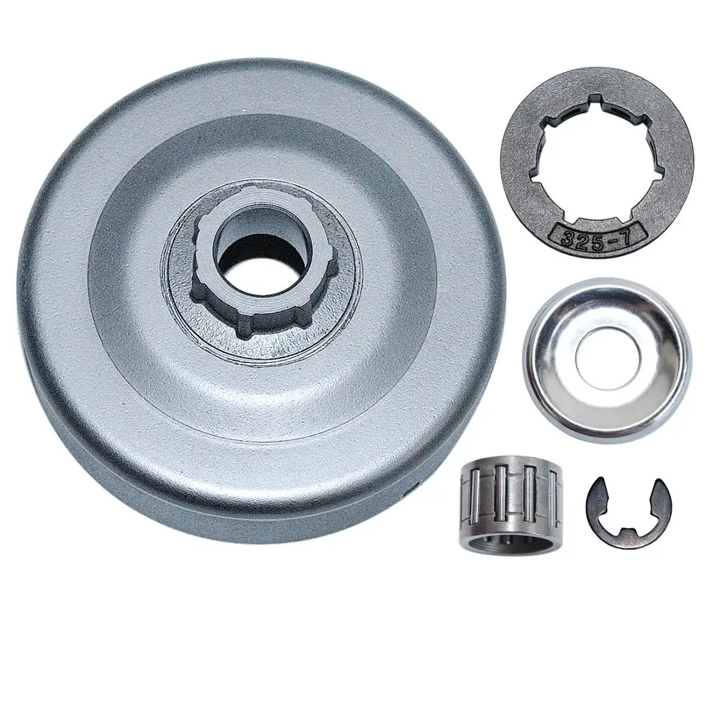 325 Kit pignone tamburo frizione 19mm per Stihl MS261 MS260 026 MS240 024 motosega sostituire 1125 160 2052