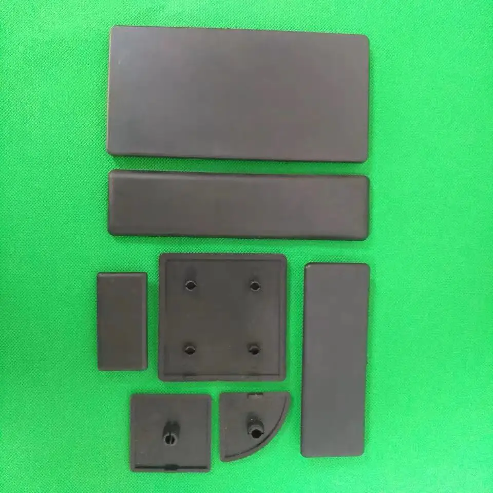 4545 4545R 4560 4590 50100 5050 End Caps Plastic ABS End Cap For 3D Printer Silver or Black