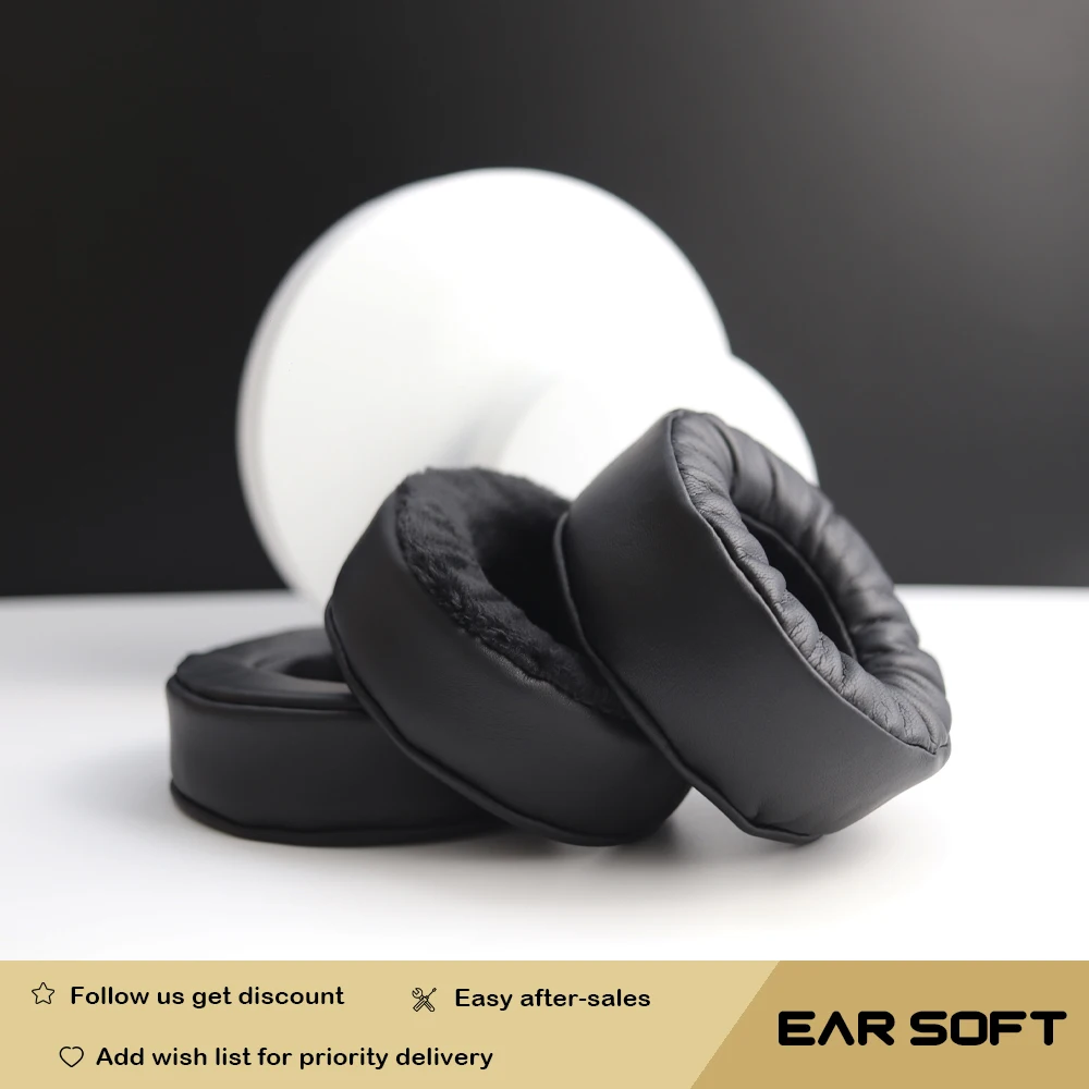 Earsoft Replacement Ear Pads Cushions for Sennheiser HD205II HD215 HD225 HD440 Headphones Earphones Earmuff Accessories