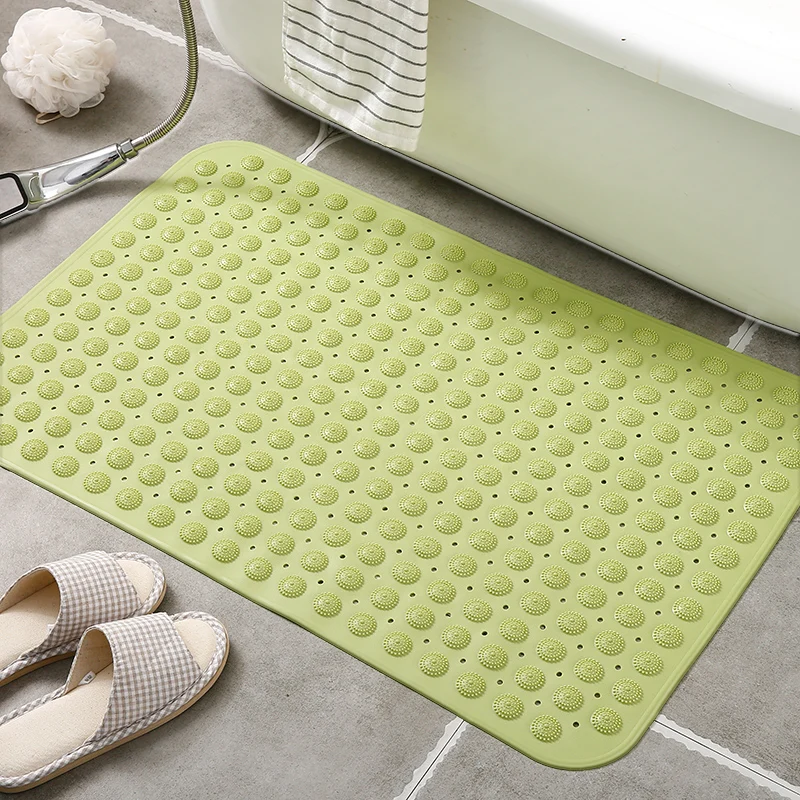 Bathroom Non-Slip Mat Bathroom Shower Room Bath Floor Mat Bathroom Bathtub Toilet Drop-Resistant Waterproof Floor Mat Home