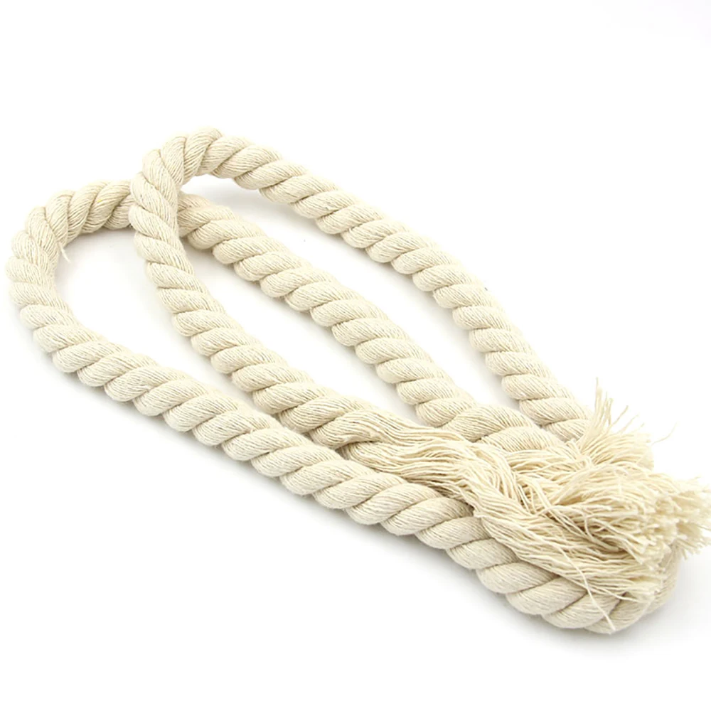 Hemp Ropes Bundle Thick Thin Rope Tote Bag Cotton Hand Made Decorative Cotton Thread White Rope
