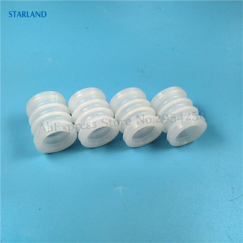 

4 In 1 Set Silicone Seal Tube Of Soft Serve Ice Cream Machines Elastic Ring Spare Part Accessoriy New Replacement