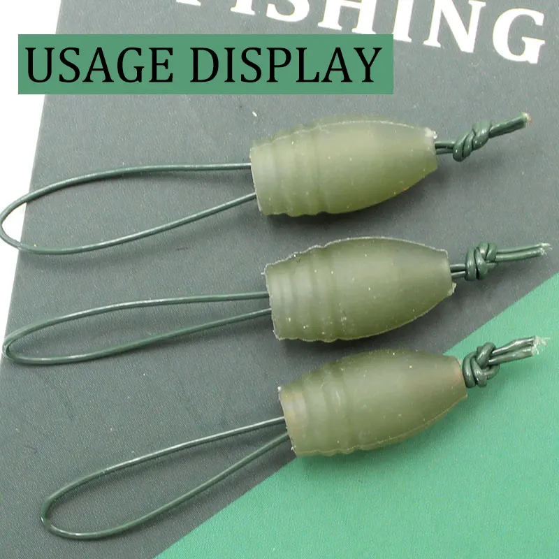 Conectores elásticos poste carpa – Método feeder tallas L y S - imagen 4