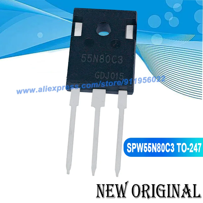 (5 Pieces) SPW24N60CFD 24N60CFD  TO-247 600V 24A / SPW12N50C3 12N50C3 SPW16N50C3 16N50C3 / 55N80C3 SPW55N80C3 850V 150A TO-247