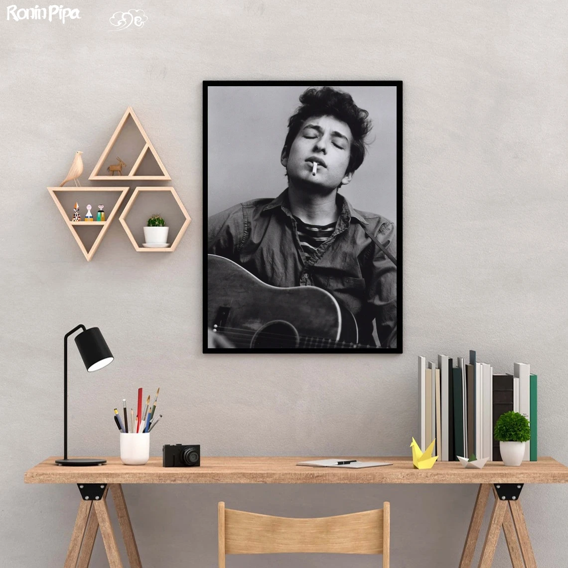 Bob Dylan Music Star Poster Art Print Canvas Painting Wall Pictures Living Room Home Decor (No Frame)