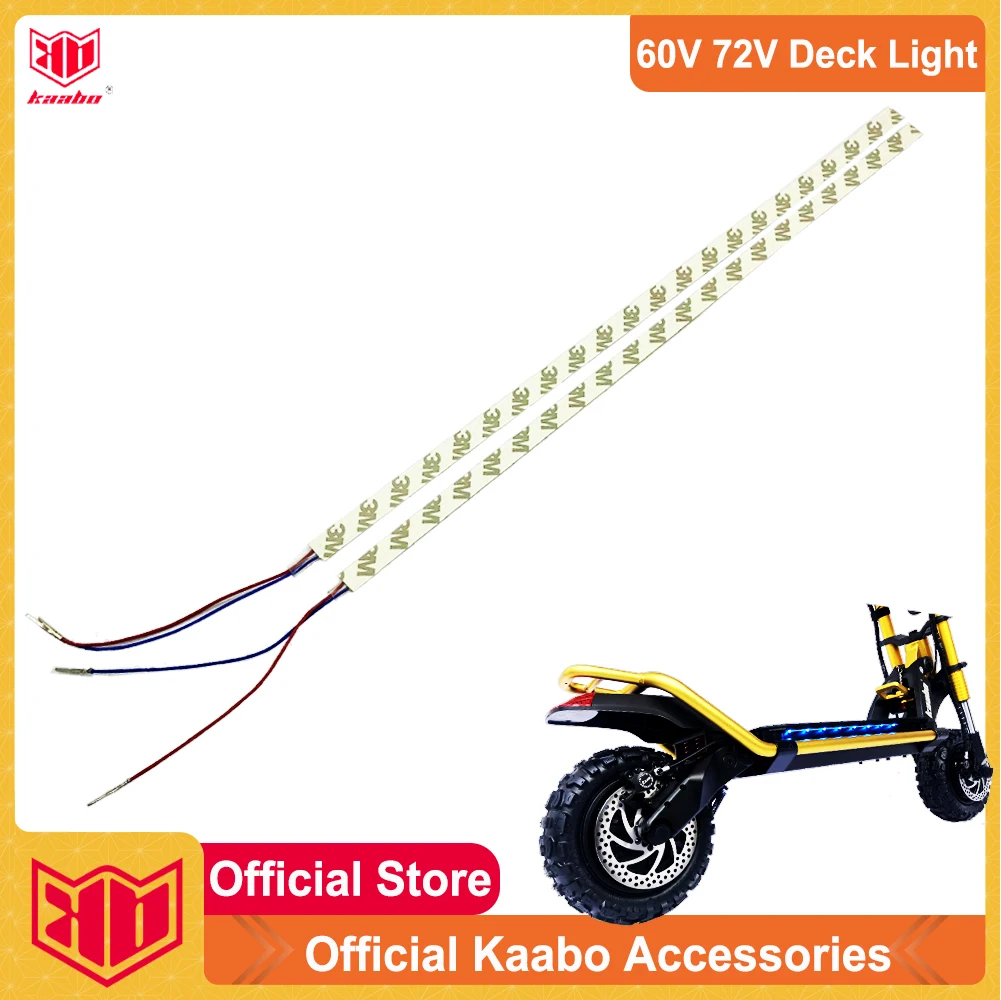 Original Kaabo Accessories 60V 72V Deck Light Strip 60V Light Bar for Kaabo Wolf Warrior 11 72V Light Bar for Kaabo Wolf King+