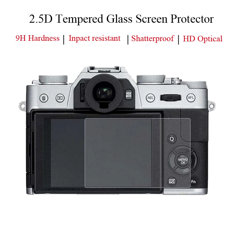 New Anti-riot 9H Tempered Glass Screen Protector Film for Fujifilm XT10 XT20 XT30 Fuji X100 XT100 XT200 XT4 XT3 XS10