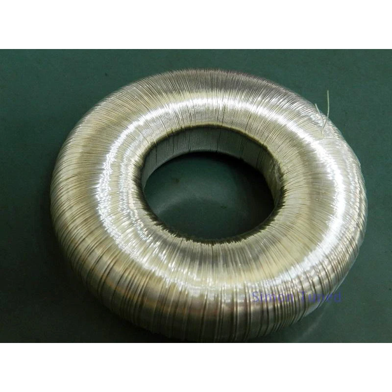 ที่กำหนดเอง54W Simon Tuned O Core หม้อแปลง HiEnd OCC ชุบเงินเคลือบสายสำหรับ HiFi เครื่องขยายเสียง