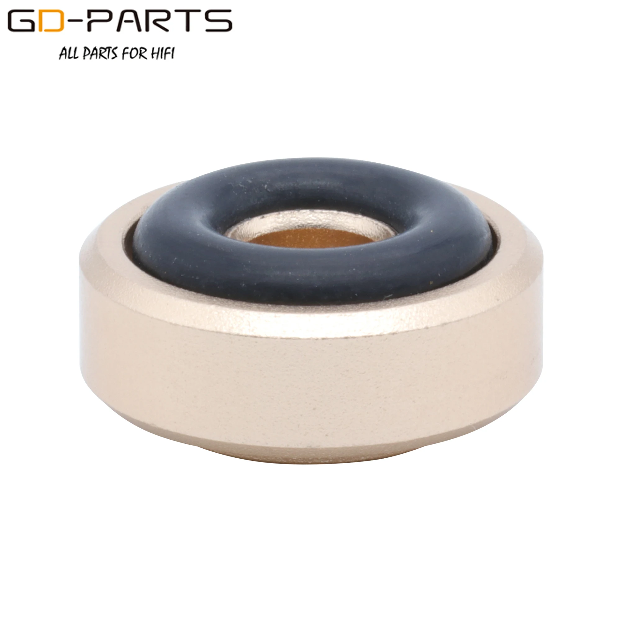 Mini sólido alumínio completo isolamento Stand Pad, pés perna, amortecedor para alto-falante HiFi Audio, AMP, PC, DAC, instrumento de rádio, máquina, 20*8mm