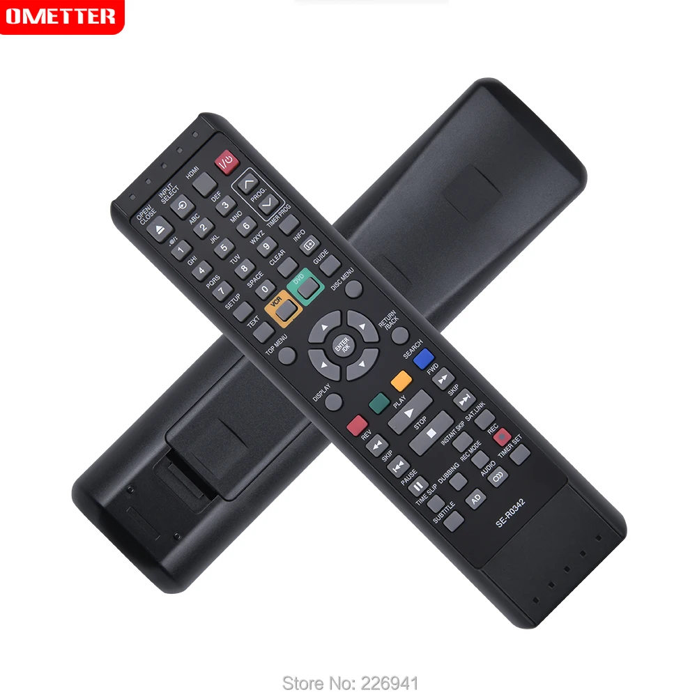 Remote control use for Toshiba SE-R0342 remoto controller controle fernbedienung teleconmande