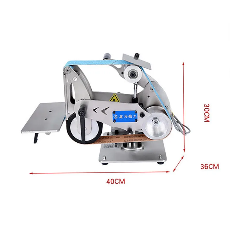 Multifunctional Industrial Grade Small Belt Sanding Machine 220V/750W Angle Grinder Polishing And Grinding Tools New