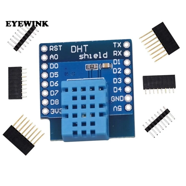 DHT Shield For WEMOS D1 mini ESP32 MINI DHT11 Single-bus digital temperature and humidity sensor module sensor wifi temperature