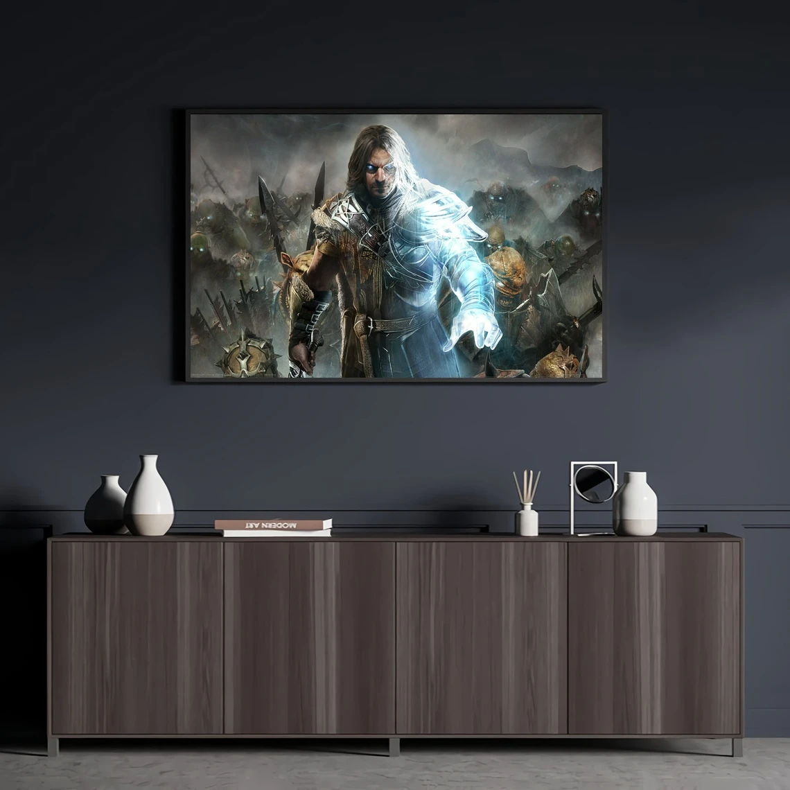 Shadow of Mordor Video Game Poster Canvas Print Home Decoration Wall Painting (No Frame)