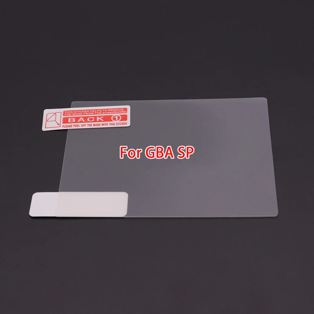 Nhựa Dẻo Trong Suốt Cho GameBoy Micro Trước Màn Hình Màu Bảo Vệ Ống Kính Cho GB GBA GBC GBA SP GBP Màng Bảo Vệ