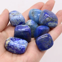 Lapis Lazuli Ornament Natural Semi-precious Stones Irregular Shape Fish Tank Garden Decoration DIY Jewelry Accessories 20-30MM