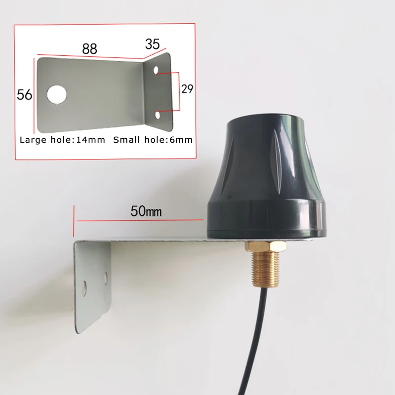 2,4g 5,8g wifi 4g 433mhz gps bd gsm gprs wasserdichte dtu-schrank antenne für den Außenbereich mit halterung sma-stecker mit hoher verstärkung 28dbi