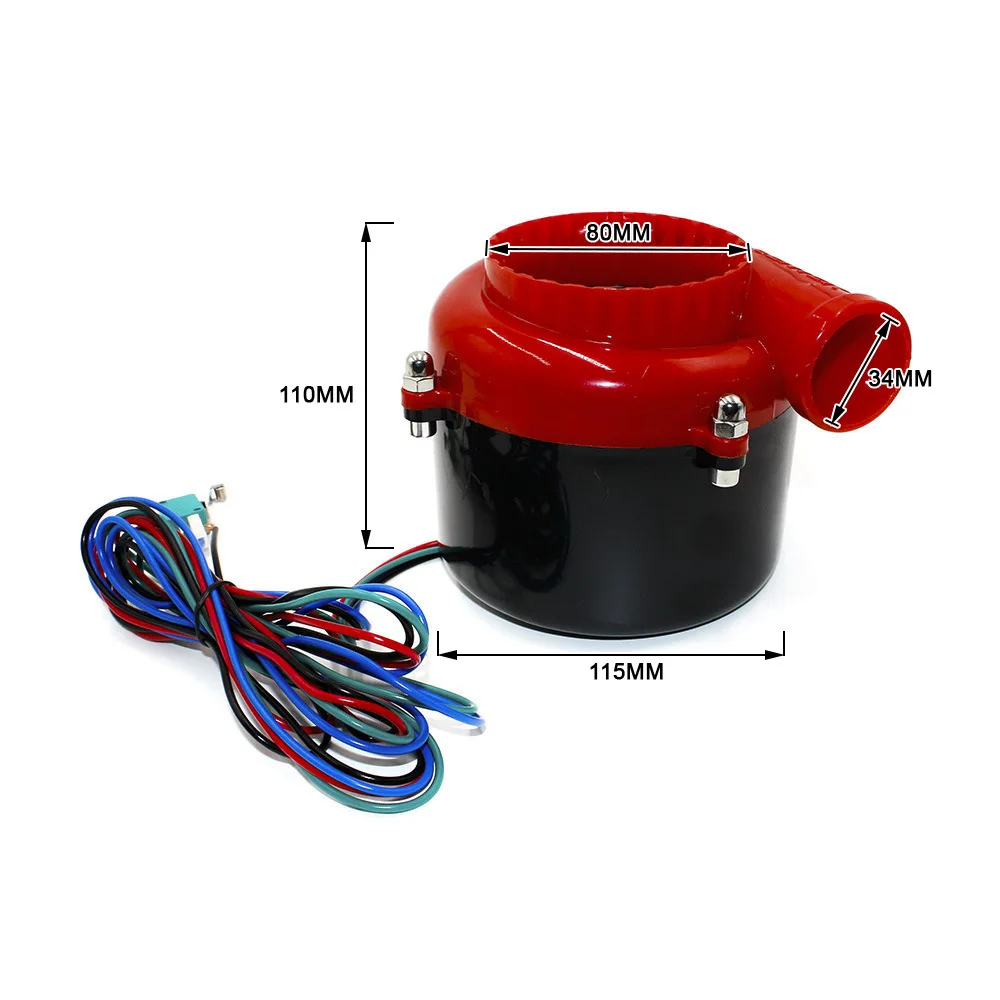 

Electric Turbo Sound Electronic Car Fake Dump Valve Simulator Blow Off Valve BOV