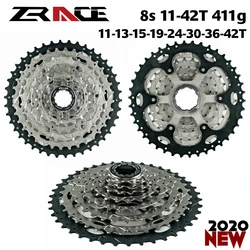 ZRACE Cassette Bicicletta 8 Velocità MTB della bici a ruota libera 11-40T / 11-42T, spedizione un adattatore