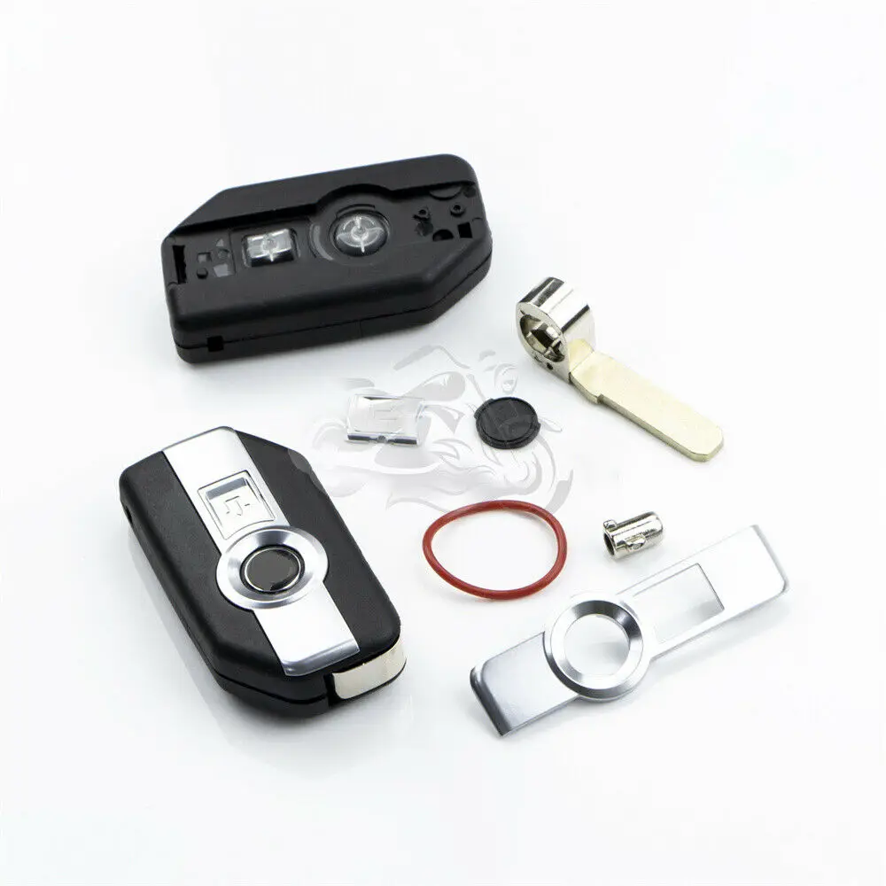 

Motorcycle Remote Control Smart Key Uncut keyless Entry Shell Case Fit for R1200GS R1250GS Uncut Blade R1200 GS R1250 GS