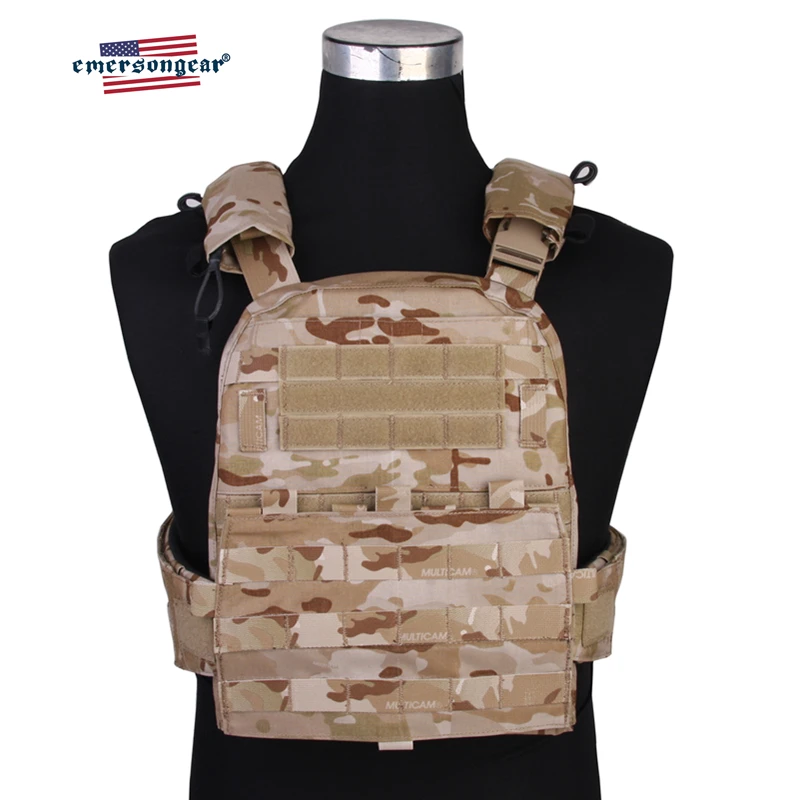 Emersongear Adaptive Tactical Vest For CP Style AVS MOLLE Harness Assualt Plate Carrier Body Armor Combat Hunting Outdoor Sport