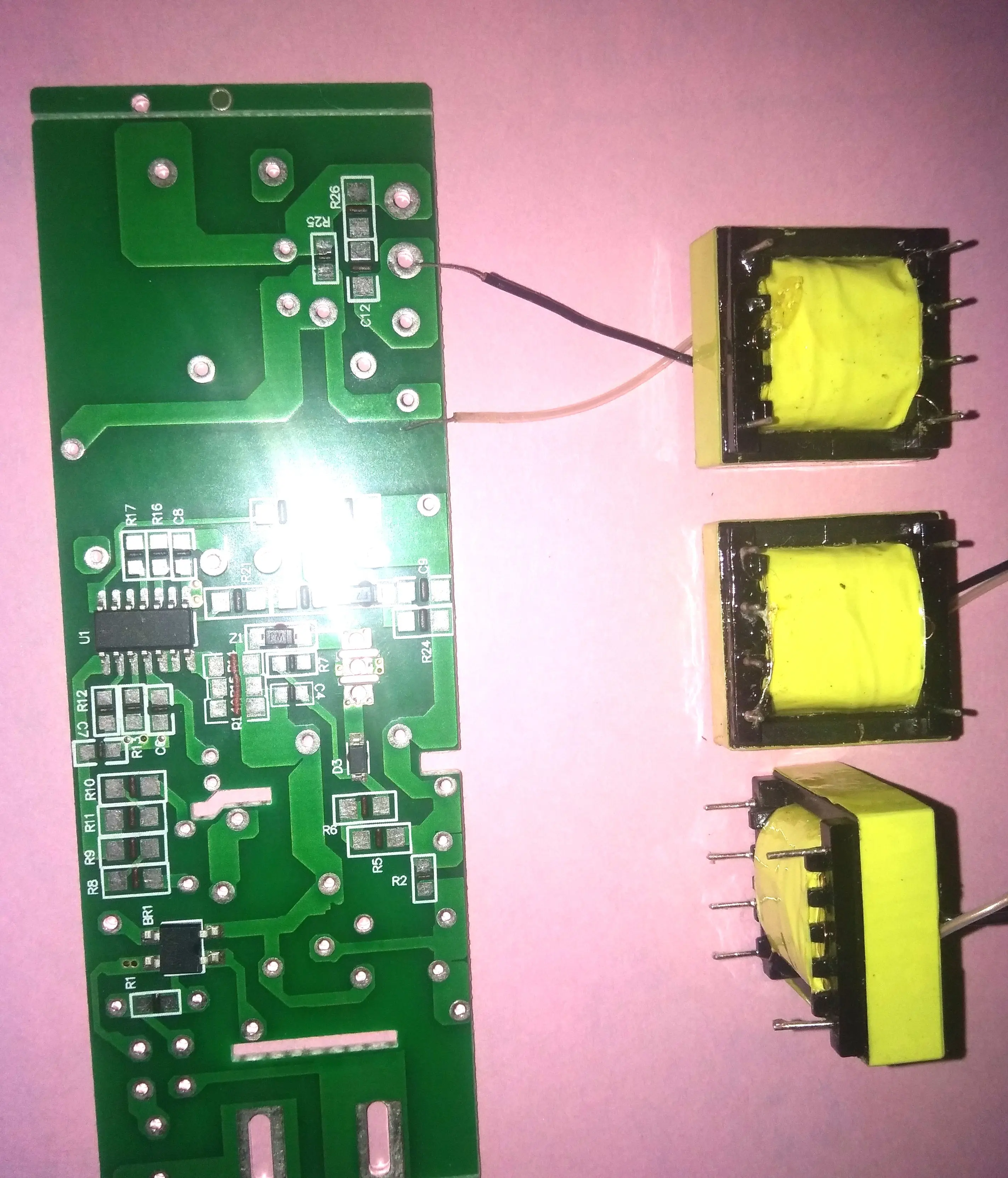 EFD20-transformador de alta frecuencia, transformador de seguridad de alta frecuencia de 15-30W, 24V, 48V, 68v300ma
