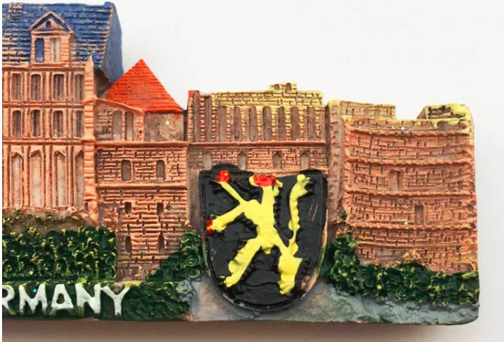 Magnet Kulkas Kastil Heidelberg Jerman