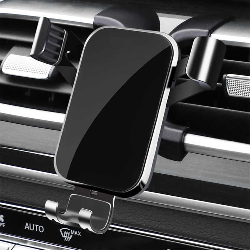 Soporte metálico para teléfono de coche, abrazadera de montaje para rejilla de ventilación de aire, para Volvo XC60, XC40, XC90, accesorios de 2015 a 2021