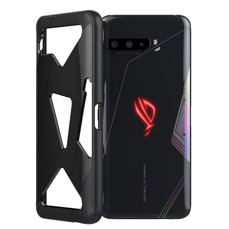 Mobile Phone Shell for ASUS ROG Phone 3 5 Smartphone Protective Cover Soft TPU Case for ROG5 ROG3 Gaming Phone Accessories