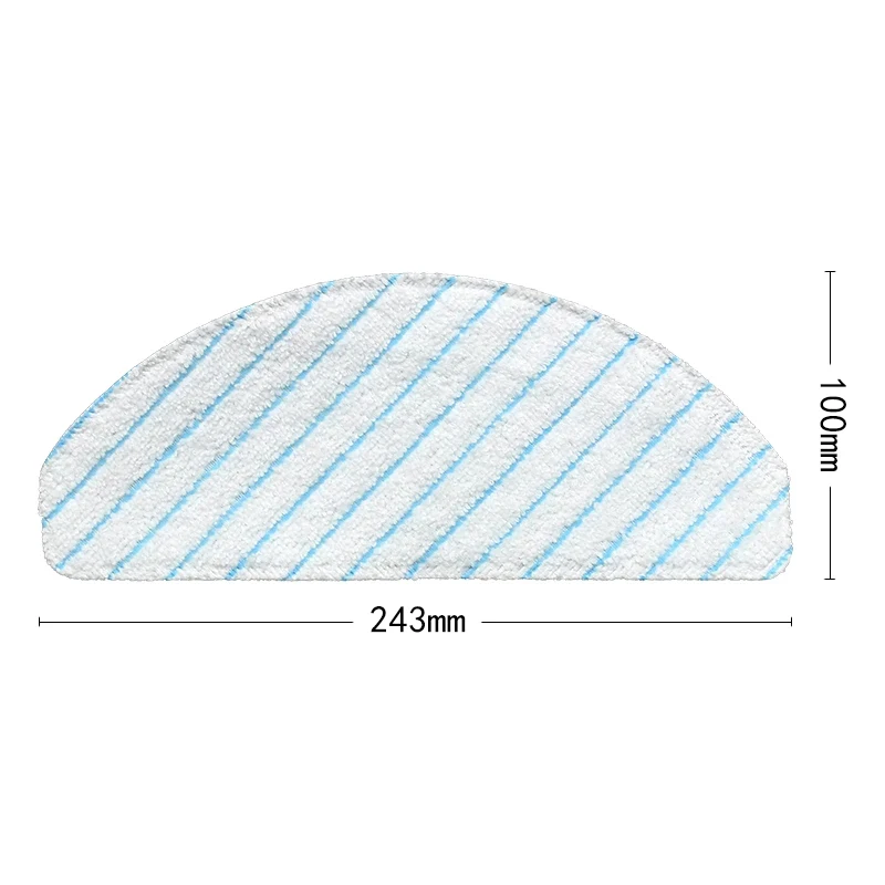 สำหรับ Ecovacs DEEBOT OZMO T8 T8 AIVI T8 Max T9 Power/Max เครื่องดูดฝุ่นหุ่นยนต์ Mop Rag Mop Pad อะไหล่ผ้าไมโครไฟเบอร์ Mop ผ้า
