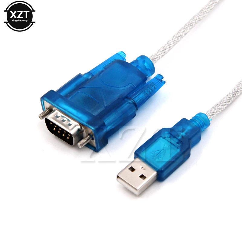 CH340 USB to RS232 CM Port Cable USB to 9 pin adapter DB9 cable RS232 USB Adapter For PC Accessories Notebook Windows 98 XP 7 8