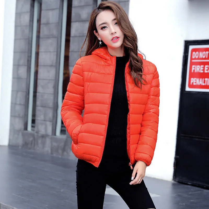 Plus Size 4XL 2020 women winter jacket ultra light down cotton padded coat female short parka outerwear jaqueta feminina