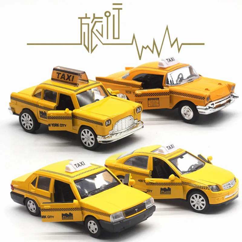 Lada samara miniature metal auto model 1:32 mini yellow ford Dodge vaz oyuncak model taxi car children boys classic toys gift