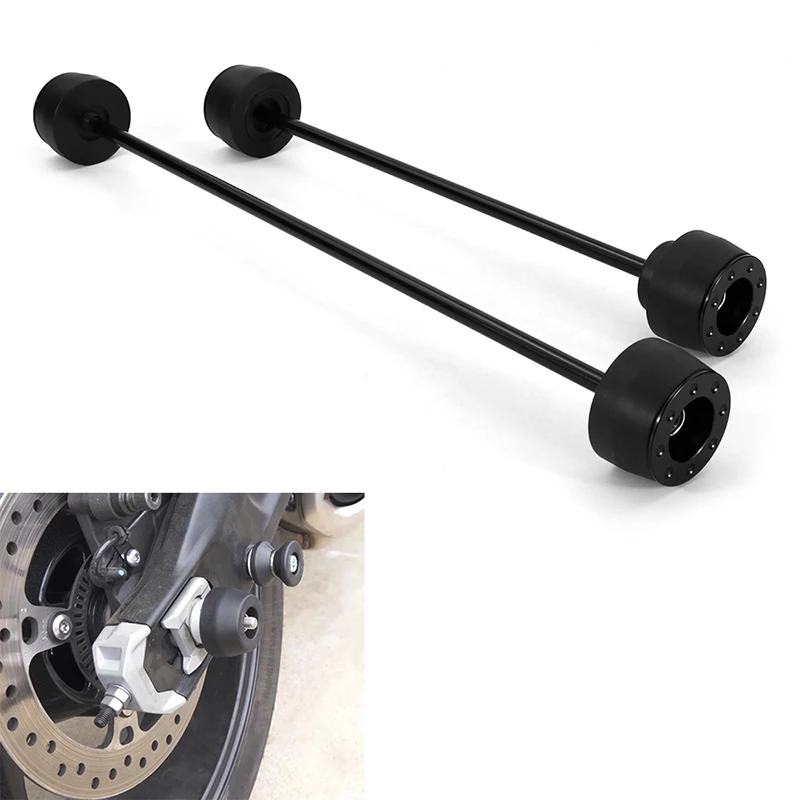 Motorcycle Front Rear Axle Sliders Fork Sliders Crash Protector Fit For Aprilia RSV4 RF RSV4 RR RSV4 R Tuono V4 RR 2009-2022