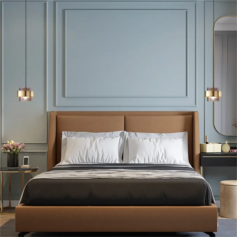 OUFULA Nordic Pendant Light Fixture Modern Simple LED Lamp Decorative For Home Bedroom Dining Room