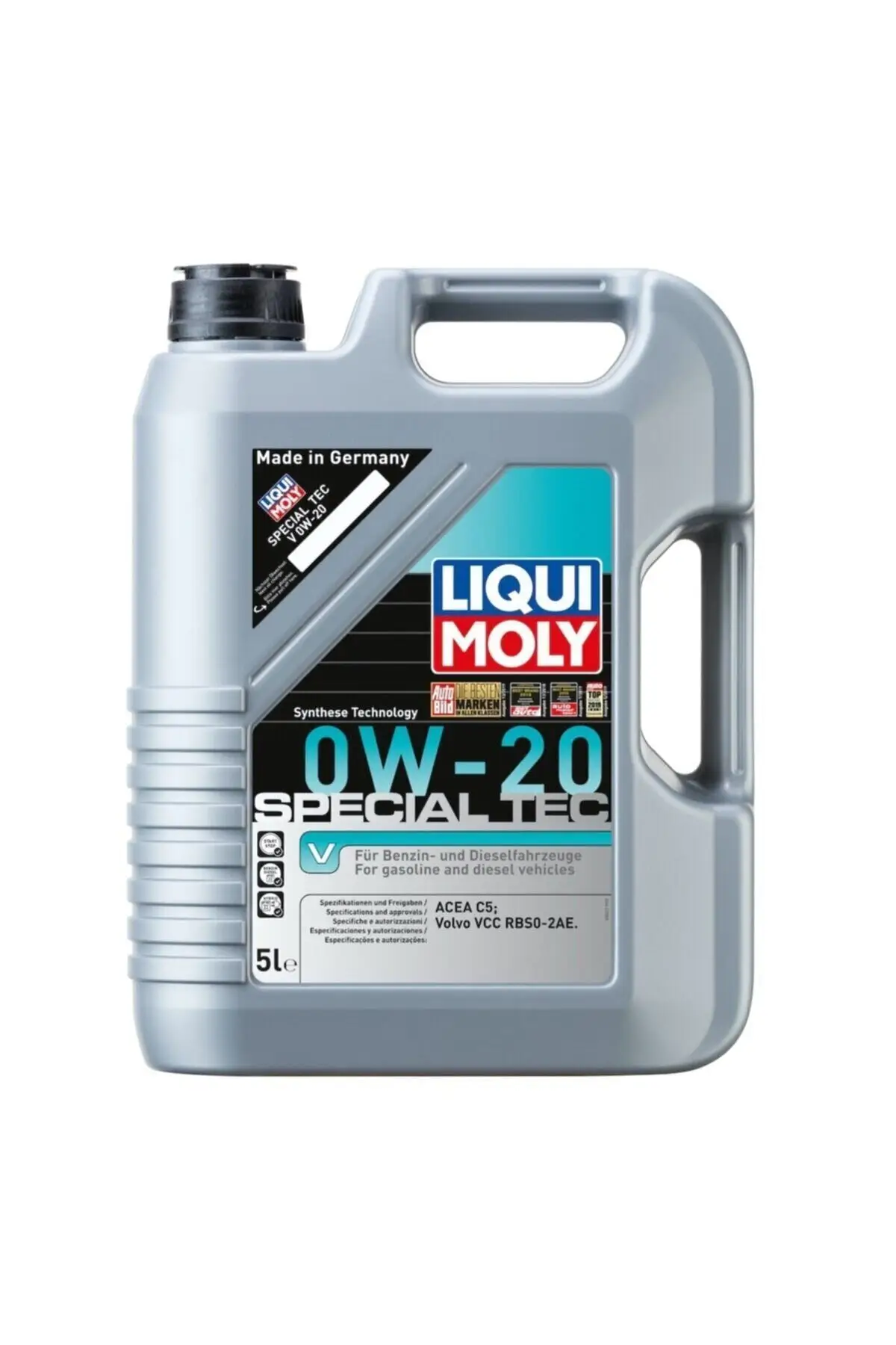 Liquı Moly Specıal Tec V 0w-20 Engine Oil 5 Lt, car oil, Motor oil