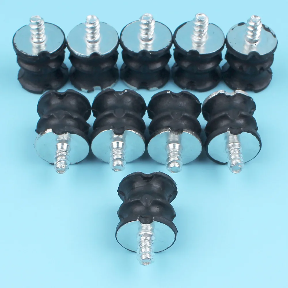 Haishine 10 개/몫 Husqvarna 용 AV 버퍼 마운트 (소형) 절연체 61 66 266 268 272 272XP 272S 268K 전기 톱 교체 부품