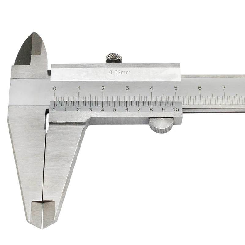 고정밀 버니어 캘리퍼스, 0-200mm, 0.02mm, 금속 캘리퍼스 게이지, 마이크로미터 측정 도구, Retailbox 다용도
