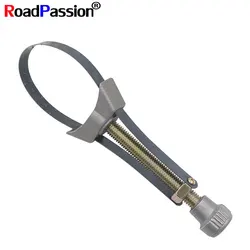 Car Auto Oil Filter Removal Tool Cap Spanner Strap Wrench 60mm~120mm Diameter Adjustable For All Motorcycle Brands Repair Tools