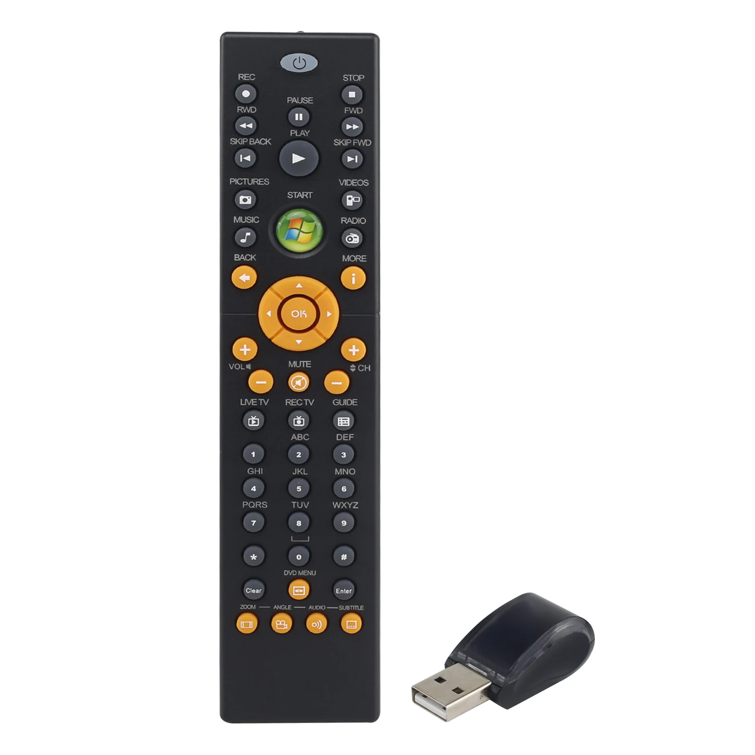 2.4G Universal Computer Remote Control Use for Foxconn RC6 RC126  Controller with Receiver