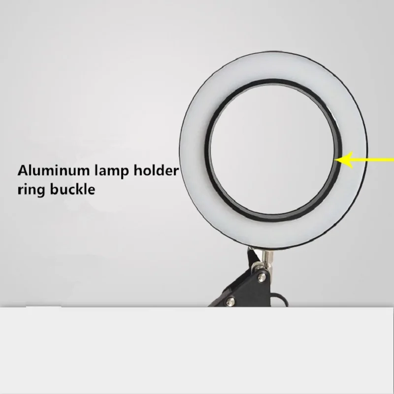 USB Recharging Eye Protection Lamp Port Folding Dimmable Reading Light Magnifier Diagnostic Tattoo Desk Lamp