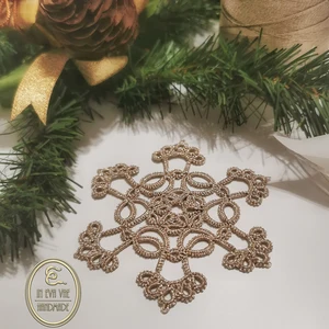 DIY-Armband Metallic Sanbest-Fire, Point, Tatting-Fäden, Strickohrringe, Makramere, 4 Hänge 9 Hauptverkäufe Häkelmetallic Draht - №6