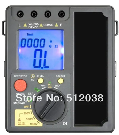 

New BM3548 Insulation Tester AC DC Voltage Current Meter Multimeter